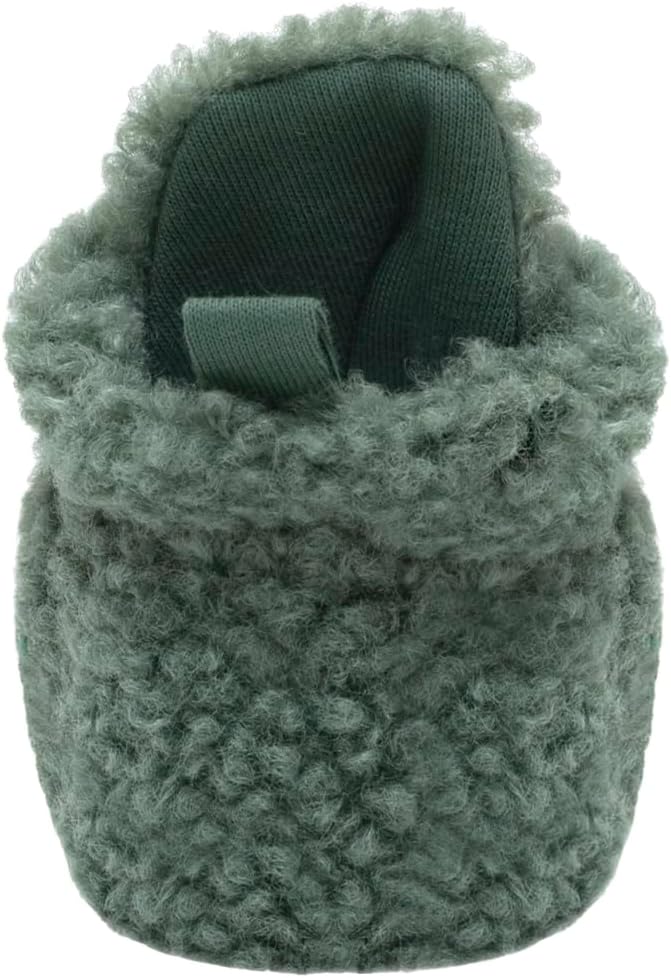 Robeez Baby Girls and Boys Crib Fleece Sherpa Snap Booties with Slip-Resistant Soles for Infant and Toddler, 0-18 Months