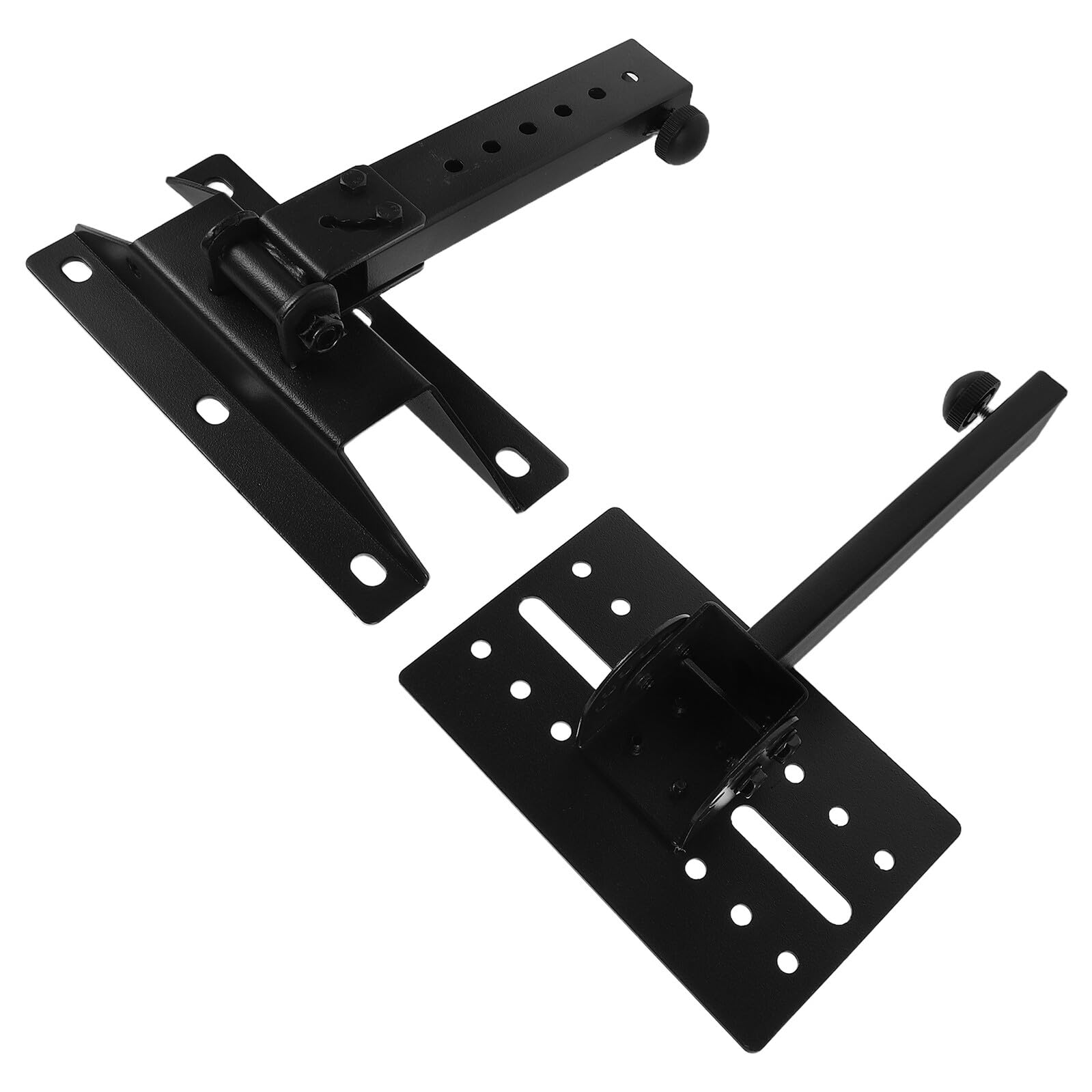 Homoyoyo Support Mural pour Enceinte avec Bras Extensibles Stable pour Systèmes Audio de Salles de Karaoké Scènes Installation Facile