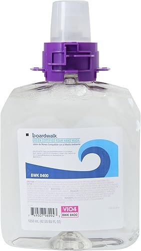 Boardwalk 6165-04-GCE00VL Green Certified - Recambios de jabón de espuma de 42.3 fl oz sin fragancia (4caja)
