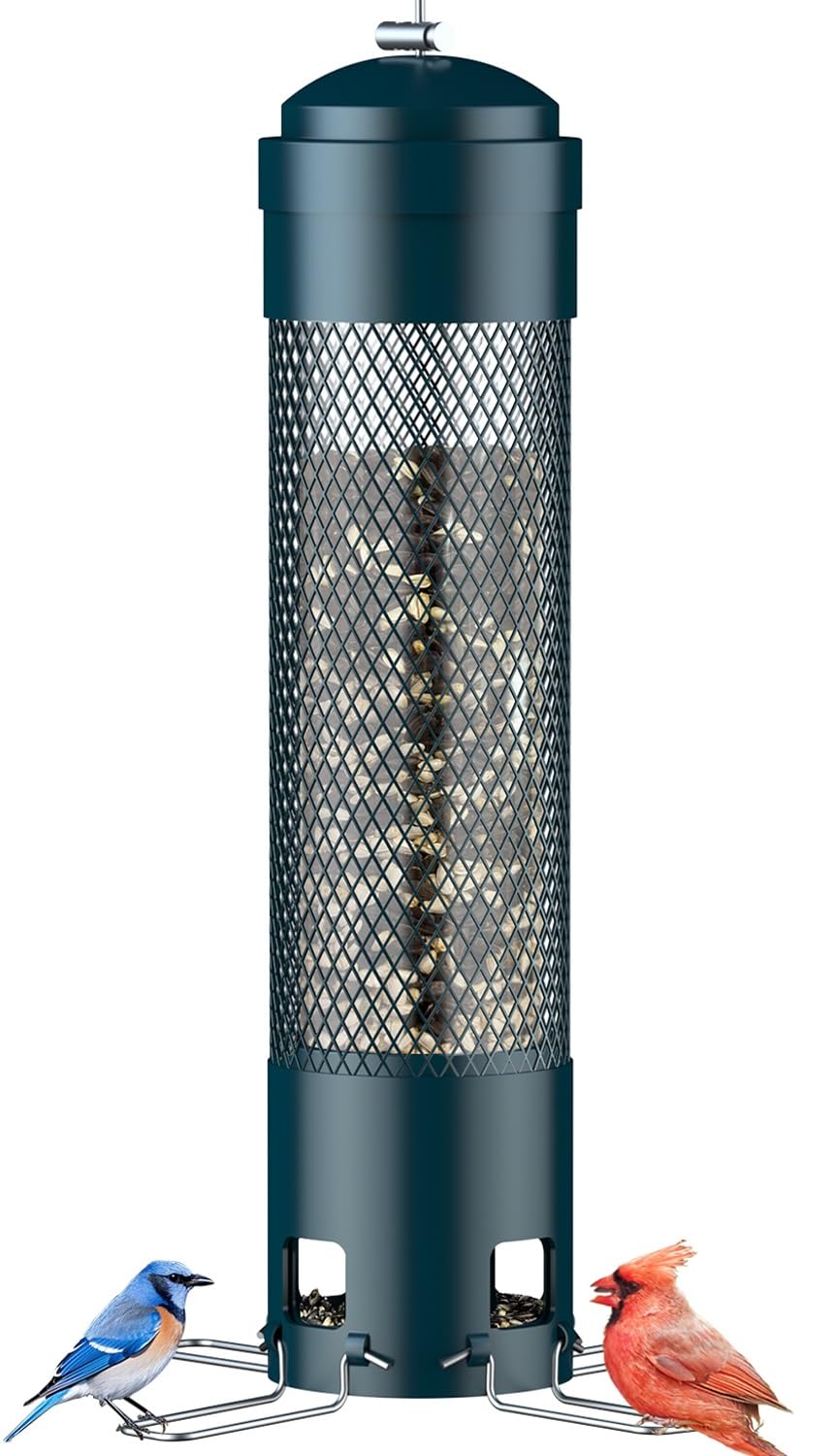 LCSEVEN Bird Feeders for Outdoors Squirrel Proof