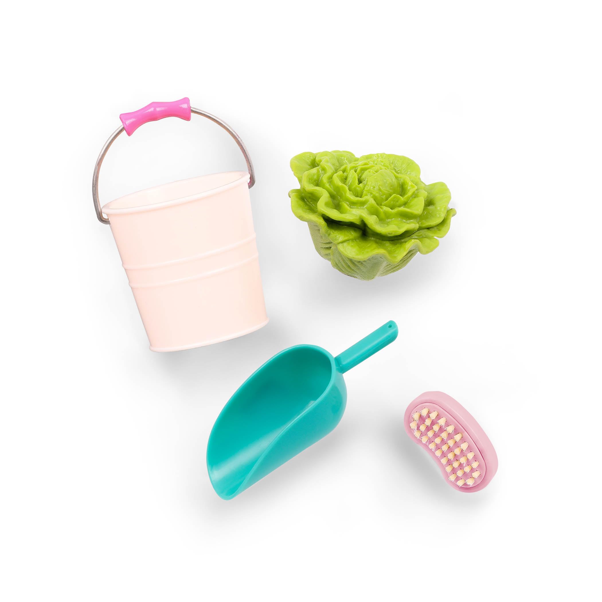 Our Generation - Caballo de Juguete de 20 Pulgadas - Piezas de sillín y Aseo - Accesorios de muñeca de 18 Pulgadas - Juego de simulación - Juguetes para niños de 3 años en adelante - Caballo de Raza