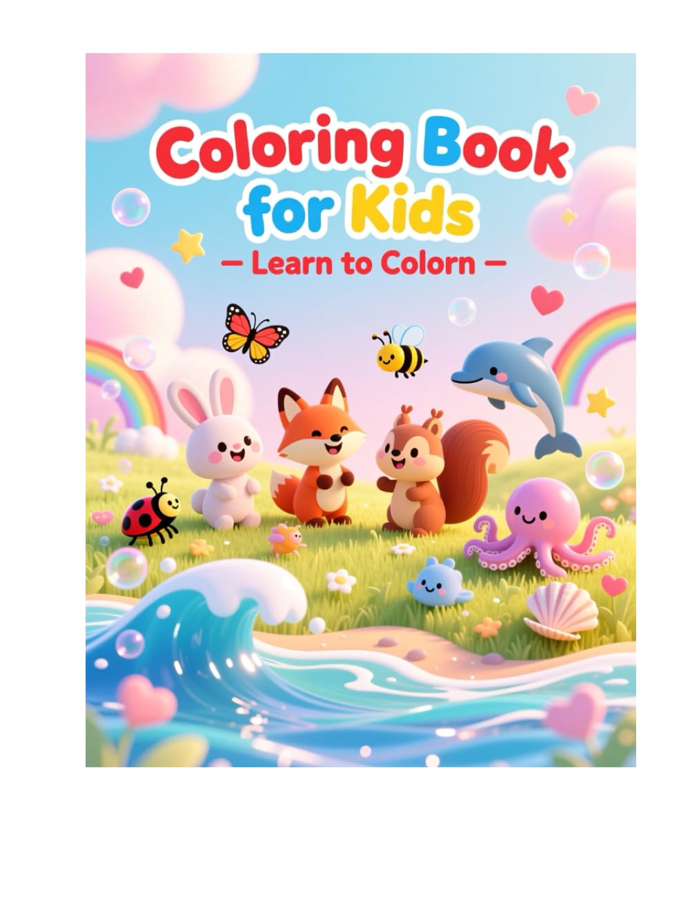 Learn to Color for Kids Coloring Book for kids