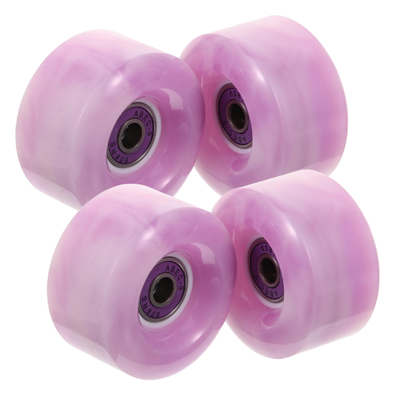 Outanaya 4pcs Skate Wheels Roller Wheels Indoor/outdoor Replacement Pu Material for Skating