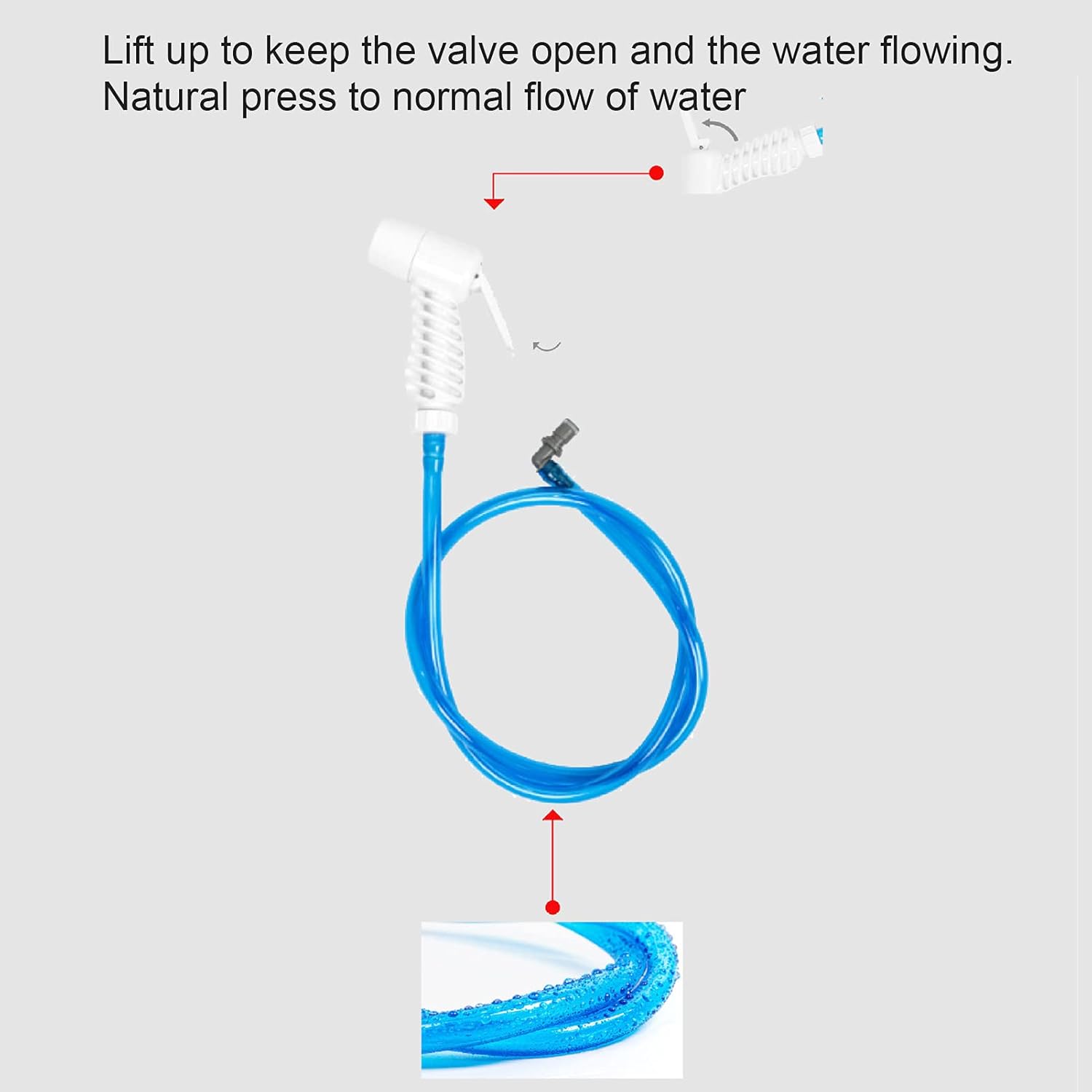 Outdoor Foldable Shower Bag Portable 15L with Shower Nozzle for Camping Beach Swimming