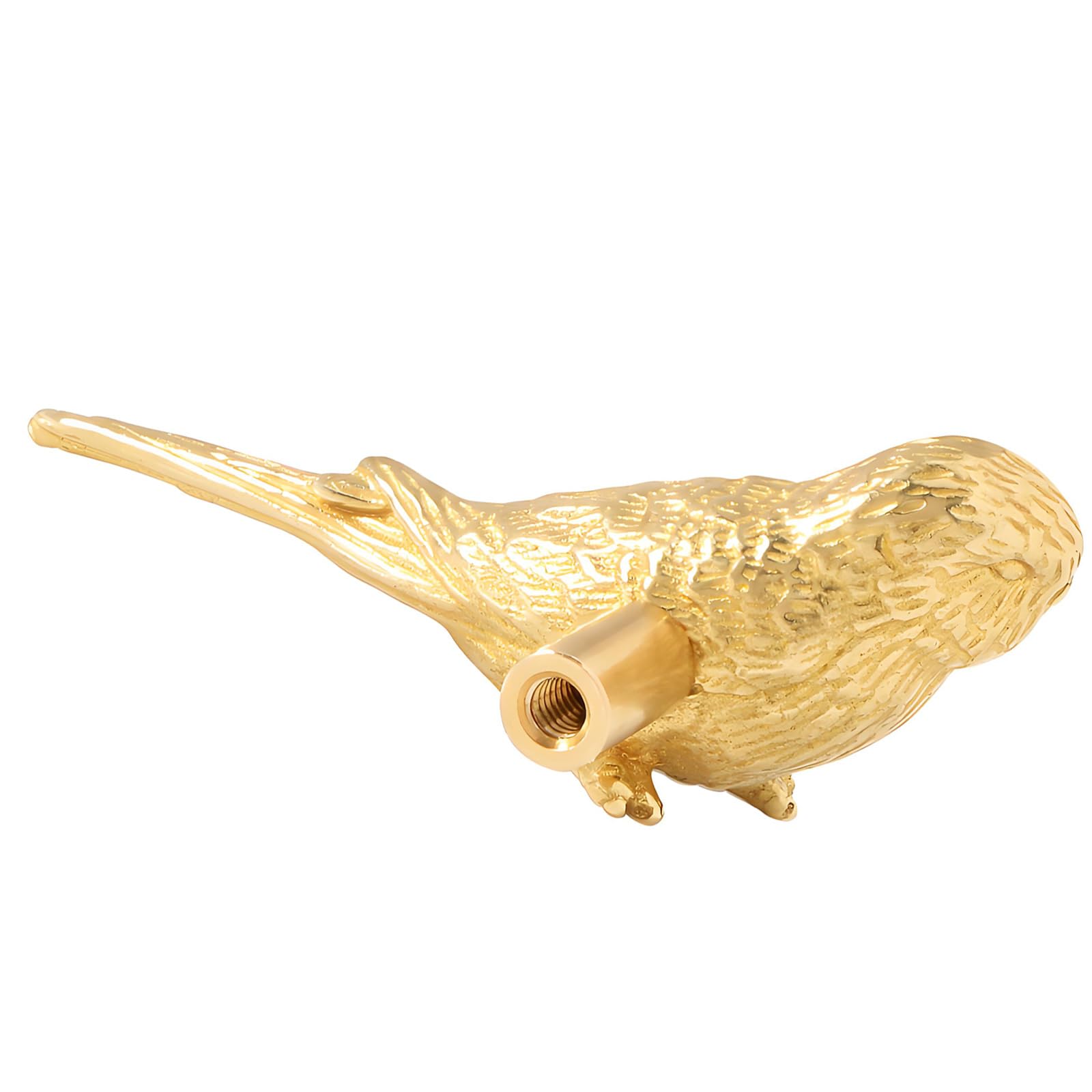 Kalttoy Primary Color Unique Drawer Pulls Brass Dressers Knob Cupboard Handle Modern Furniture Handle Bird Shape Bedside Cabinet Pull Furniture Handles And Knob For Dressers Modern