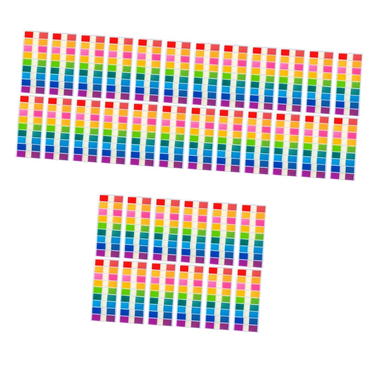 Didiseaon 2700 Pegatinas De Índice Transparentes Pegatinas De Puntos De Colores Cuaderno Estético Pestañas Bíblicas Para Mujeres Marcadores De Página Adhesivos Páginas De Notas