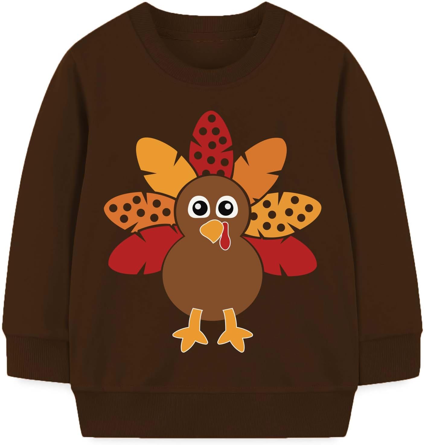 Toddler Boys Girls Sweatshirt Spooky Party Pumpkin Shirt Crew Neck Long Sleeve Ghost Tops 2-7T