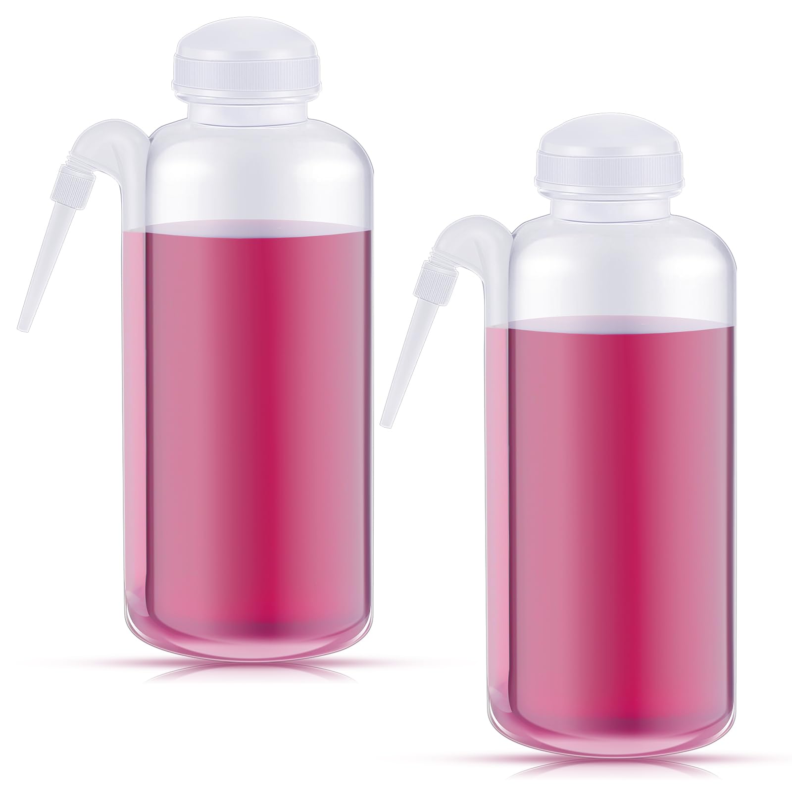 Jingmore 2 Communion Filler Squeeze Bottle, 17 oz with Side Spout