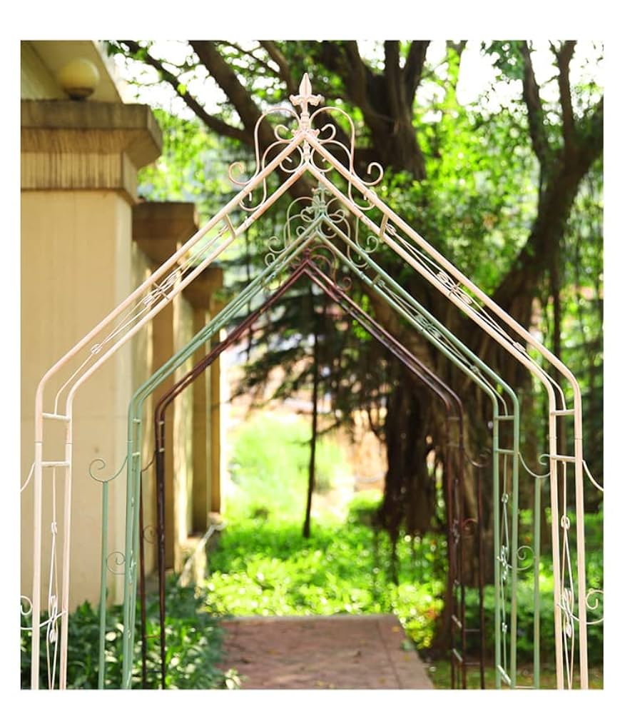 アイアンハーフアーチ ダブル アイアンアーチ ガーデンアーチ（1065） アイアンハーフアーチ ダブル アイアンアーチ ガーデンアーチ
