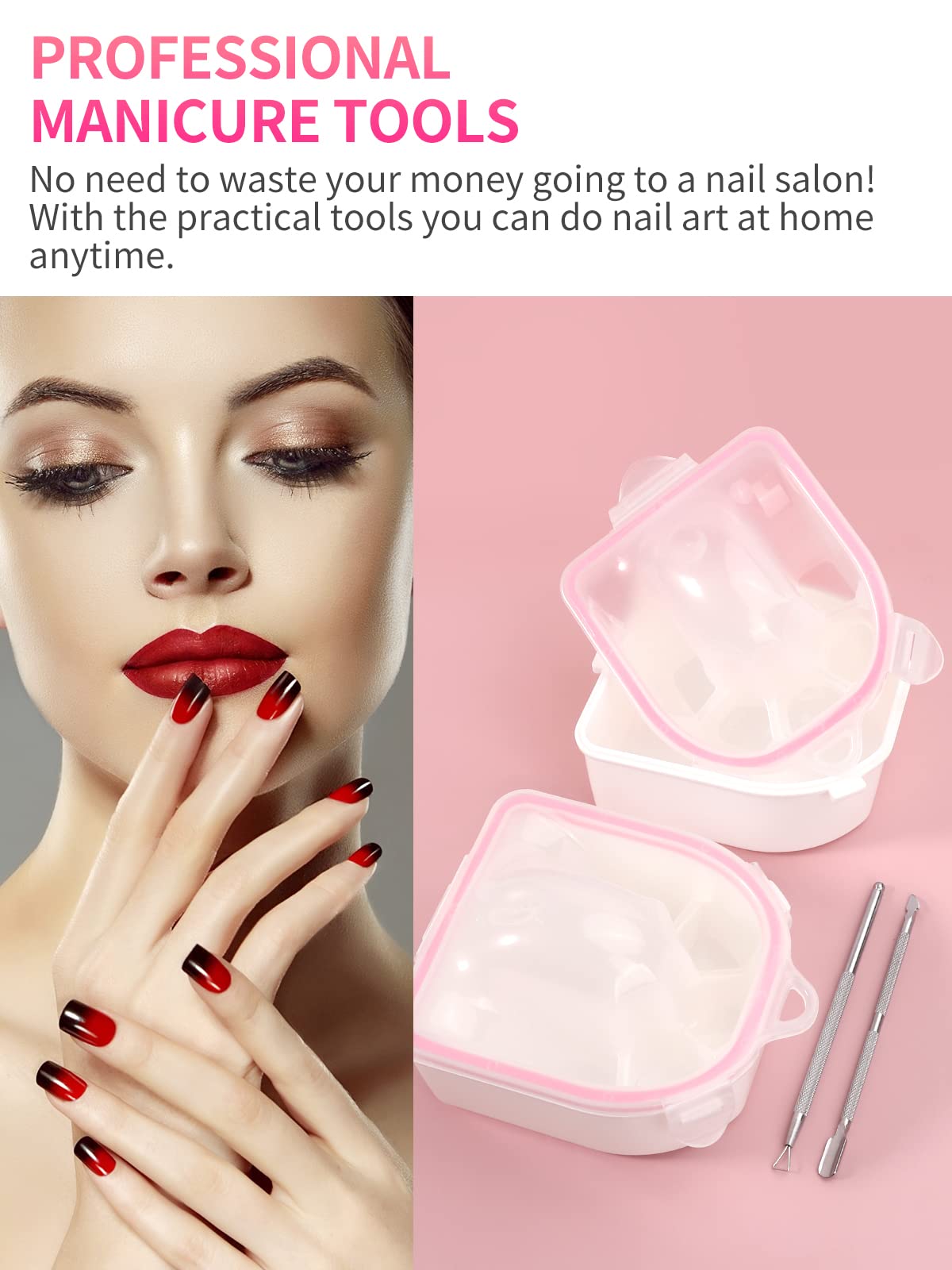 Yokilly Nail Soak Off Kit - Gel Polish Remover -8
