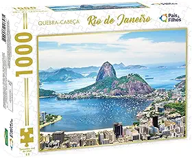 Pais & Filhos - Quebra-Cabeça Rio De Janeiro 1000 Peças
