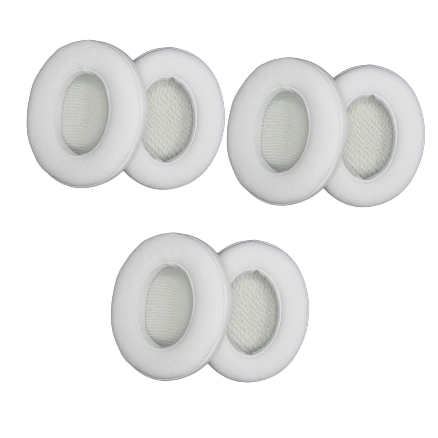 Hemobllo 6piezas Almohadillas De Repuesto para Auriculares Cojines De Oído Suaves y Duraderos Instalación Rápida Pasos Color