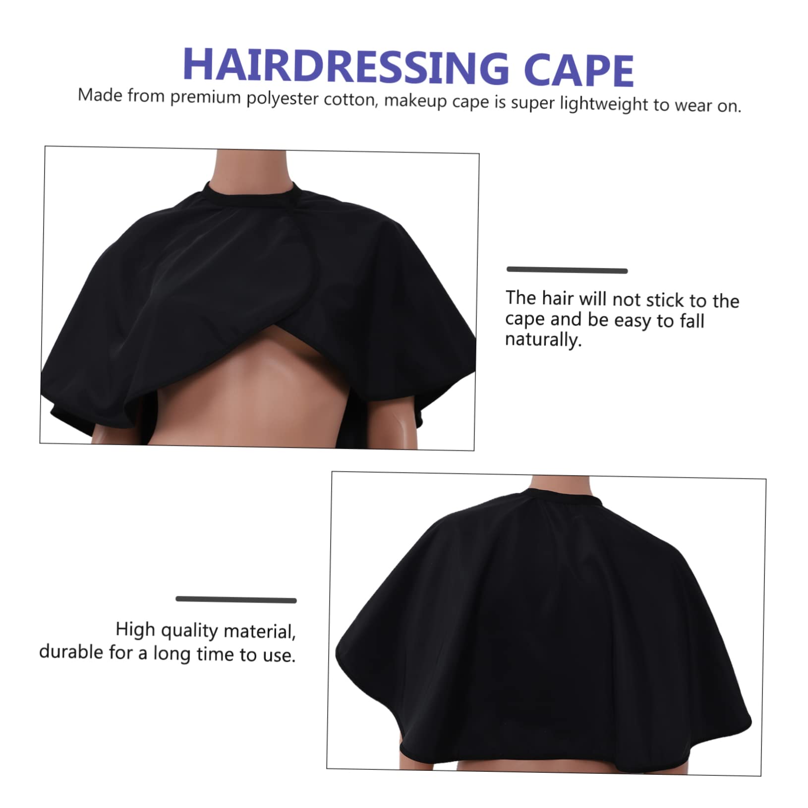 FRCOLOR Capa De Peluquería Para Cortar El Pelo 3 Unidades Para Teñir El Cabello Para Tratamiento Capilar