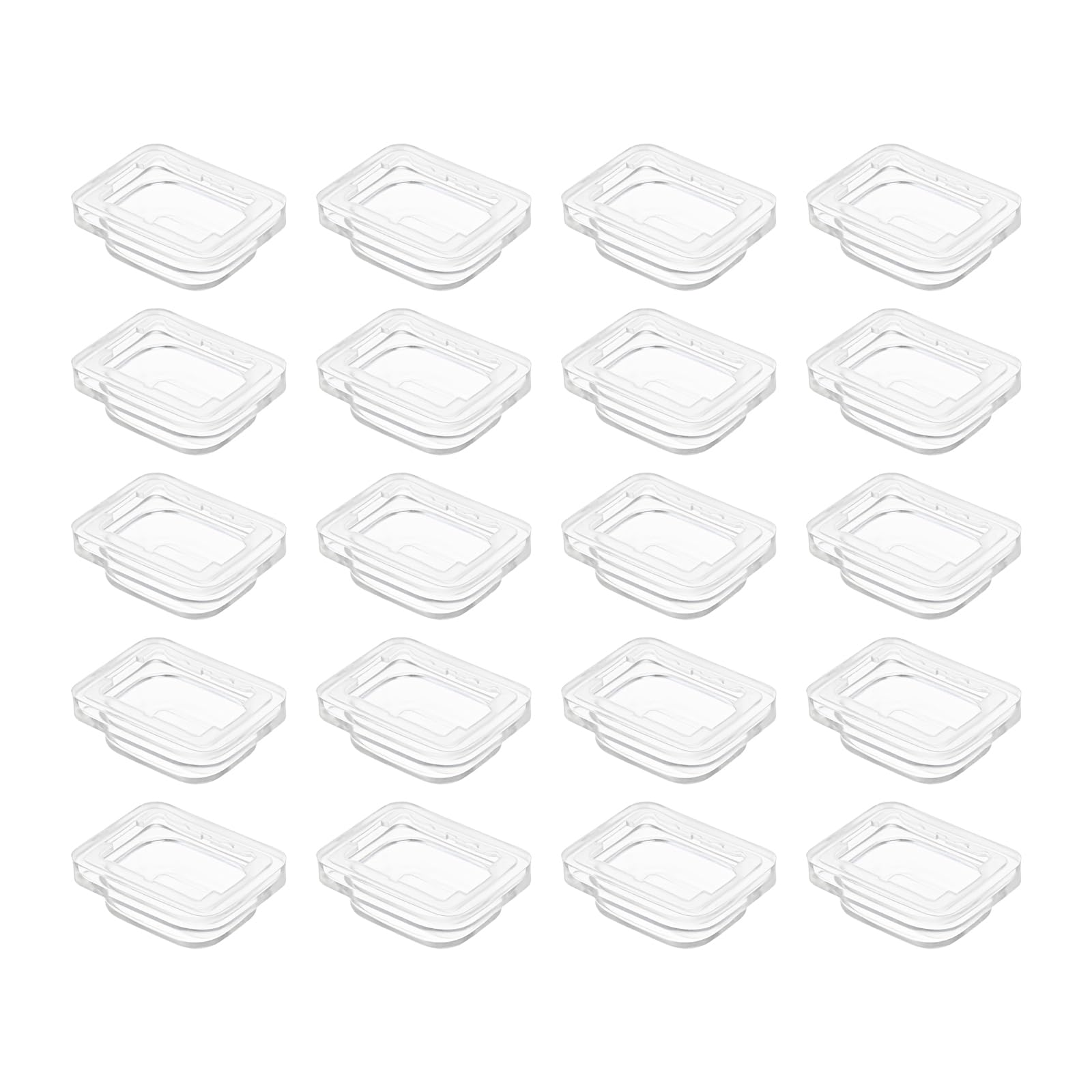 Briny River 20Pcs Waterproof Switch Cover For Rocker Switch 19X13 Mm Cut-Out