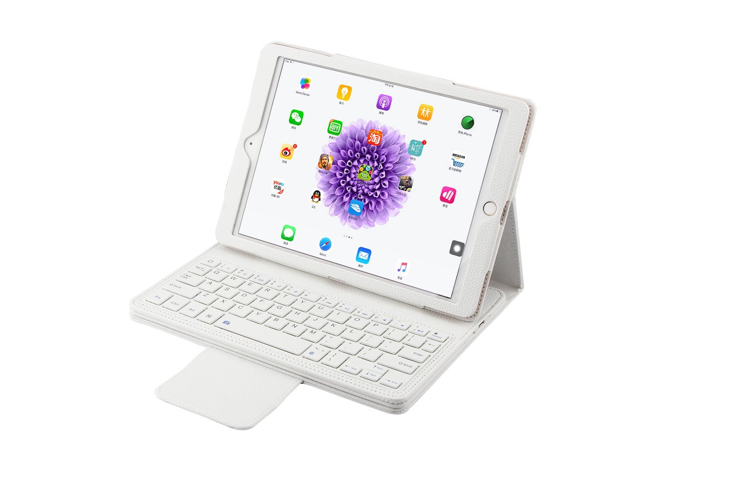 Amazon | iPad Pro9.7 インチ用 レザーケース付き Bluetooth