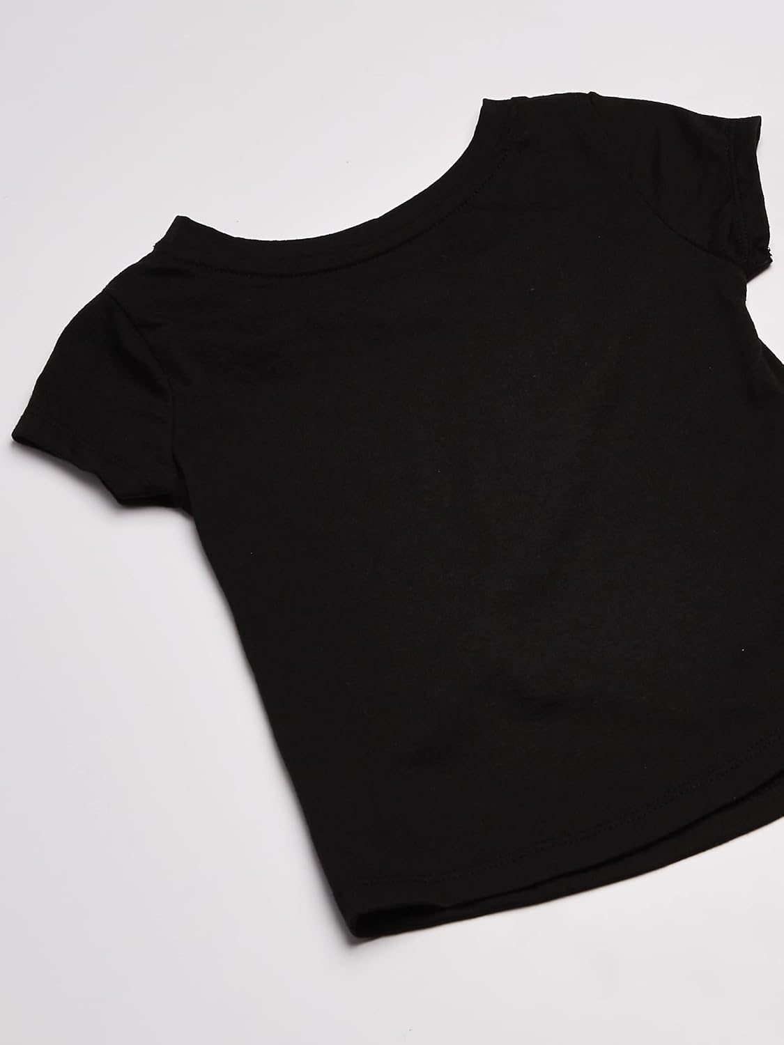 French Toast Girls Short Sleeve V-Neck T-Shirt Tee 7-8 Black