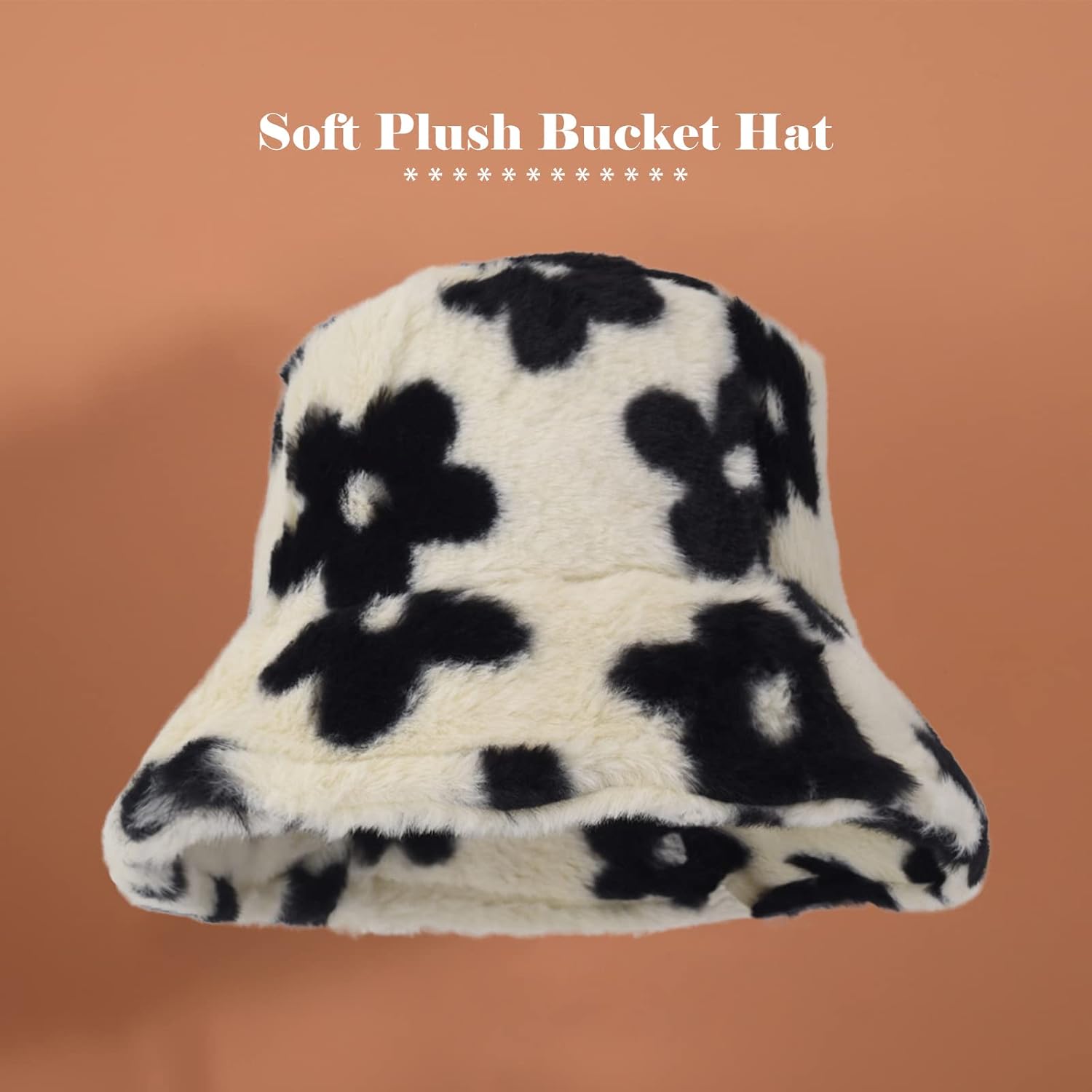 Winter Soft Faux Fur Plush Bucket Hat, Lovely Fisherman Cap, Fashion Outdoor Thick Warm Sun Cap for Women - Image 3