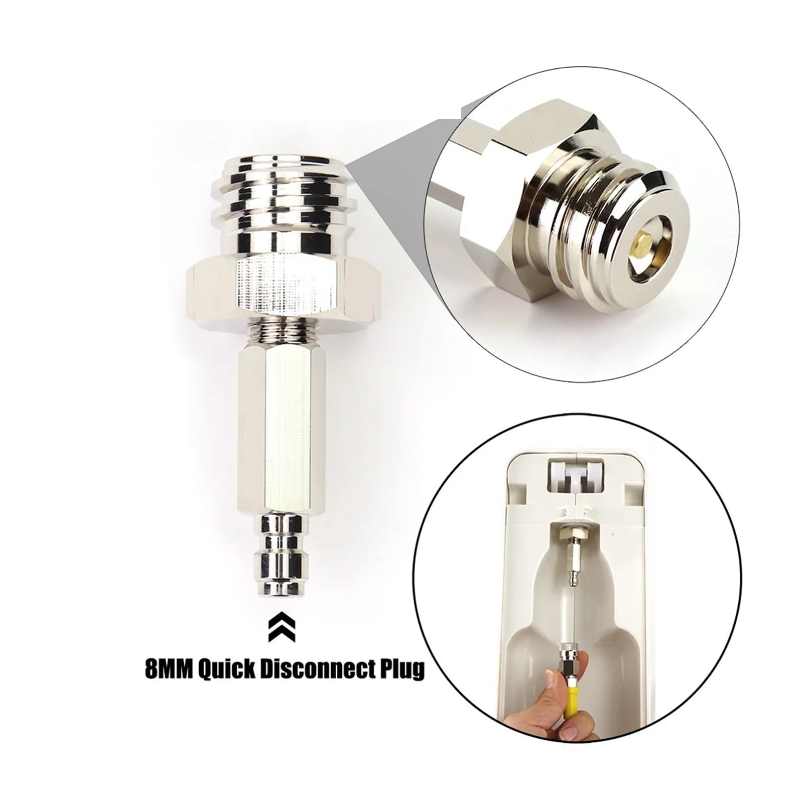 Adattatore for bombola di CO2 esterna con connettore a sgancio rapido(AU NZ Adapter)