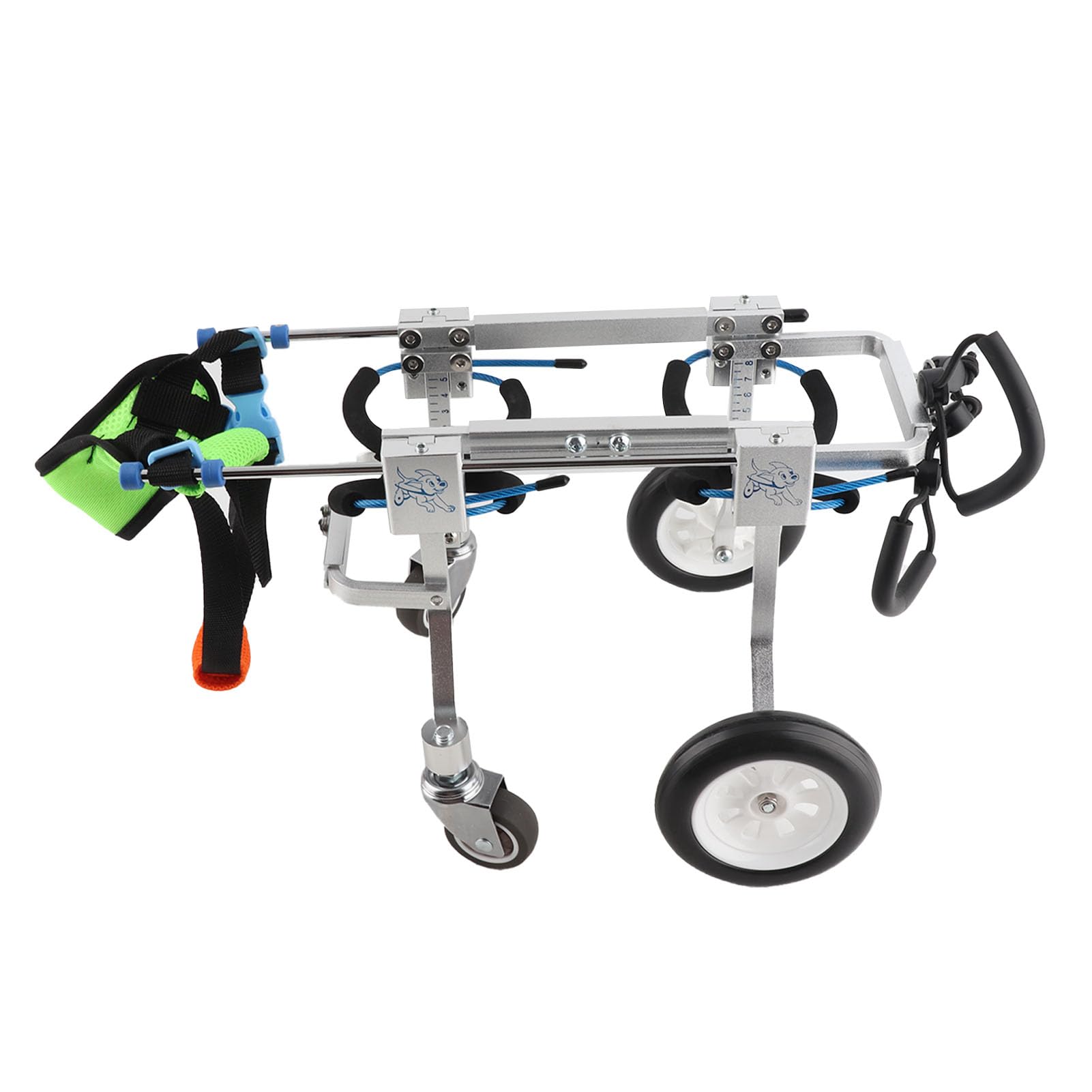 Juguetes de Gato, Mantiene a su M¨®vil y C¨®Modo, Arneses de Chalecos, Viaje con F¨¢CIL Almacenamiento y Transporte, Silla Ruedas para Peque?as para la Espalda, Mascota, Ayuda