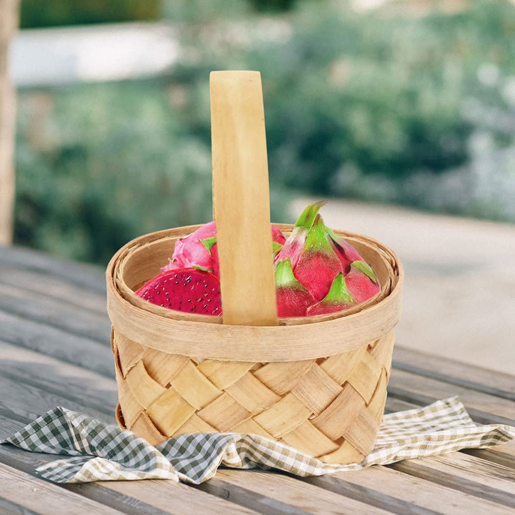 Emballage Cadeau Original Panier Cadeau Vide à Garnir - Grand Modèle Tressé Coton Avec Sac Cellophane Et Ruban - 34,5x25,5x14,5 Cm Grande Boite Cadeau