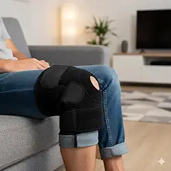 Joelheira Ortopédica Articulada Ajustável Estabilizadora Para Dor e Lesões