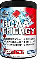 Vista 15 de EVL BCAAs Polvo de Aminoácidos - Polvo de Energía BCAA Pre Entrenamiento para Recuperación Muscular, Crecimiento Delgado y Resistencia - Bebida