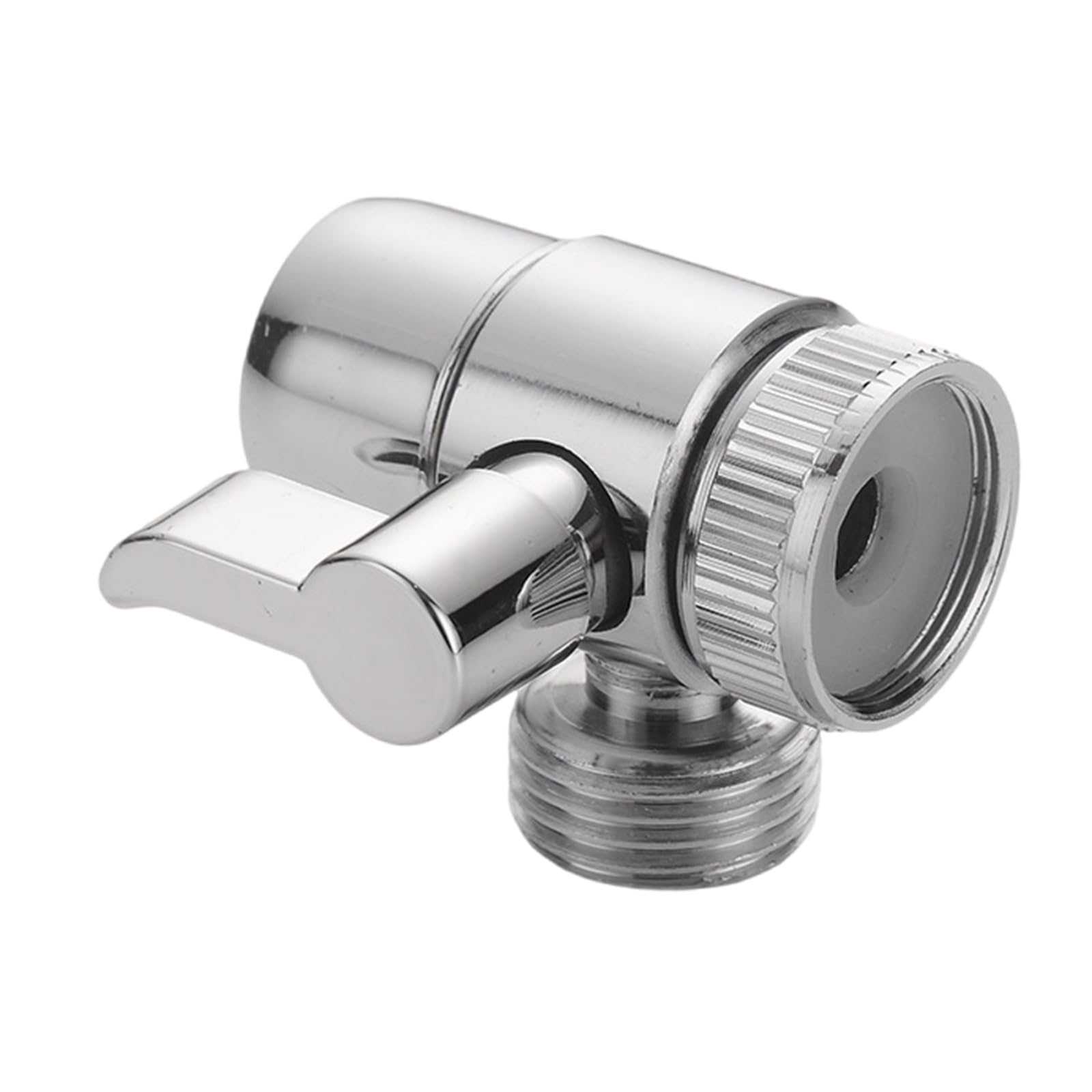 Steel Faucet Diverters Valves Aerator General Faucet Connector 0.5 for Shower Hose Garden Hose Portable Washing Machine Kitchen Adapter