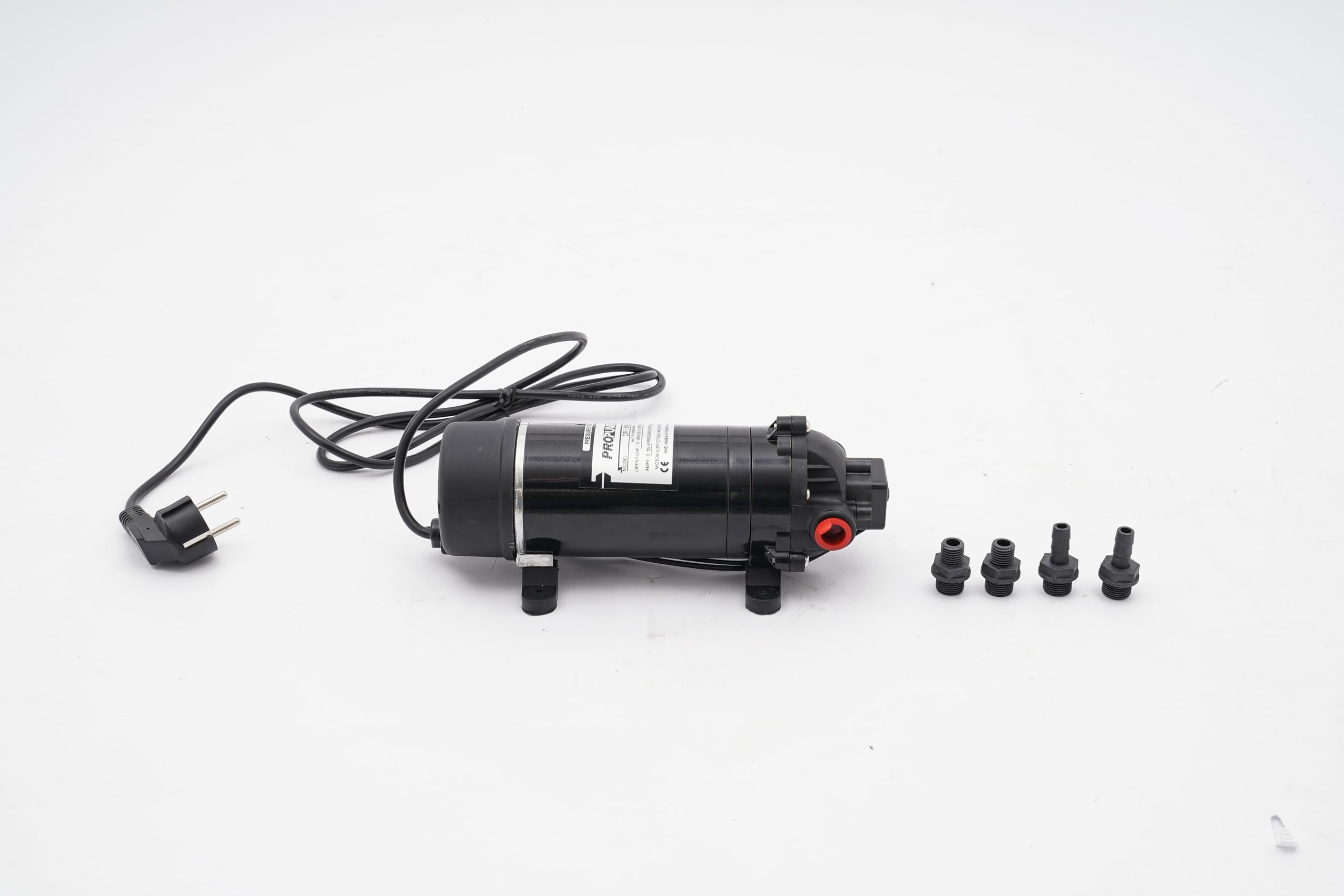 Pompa ciśnieniowa 220 V, samozasysająca pompa podwyższająca ciśnienie 120 W, 160 psi (11 barów) pompa membranowa o przepływie 5,5 l/min do nawadniania ogrodu, opryskiwaczy i czyszczenia