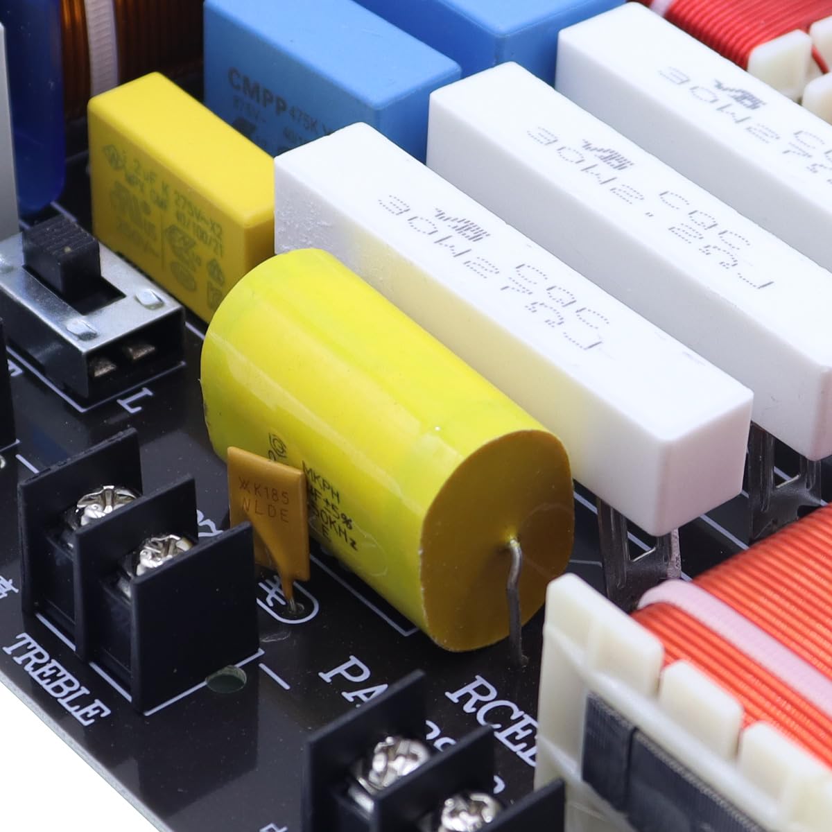 Diviseur de fréquence avancé 3 voies pour haut-parleurs 4 combinaisons sonores Diviseur de fréquence sonore PA-3808