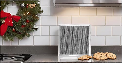 Miniatura 6 de Filtro de repuesto para campana extractora compatible con Broan Nutone 41F, 97007696, 97005687 - Filtro de malla de carbón de carbón de aluminio