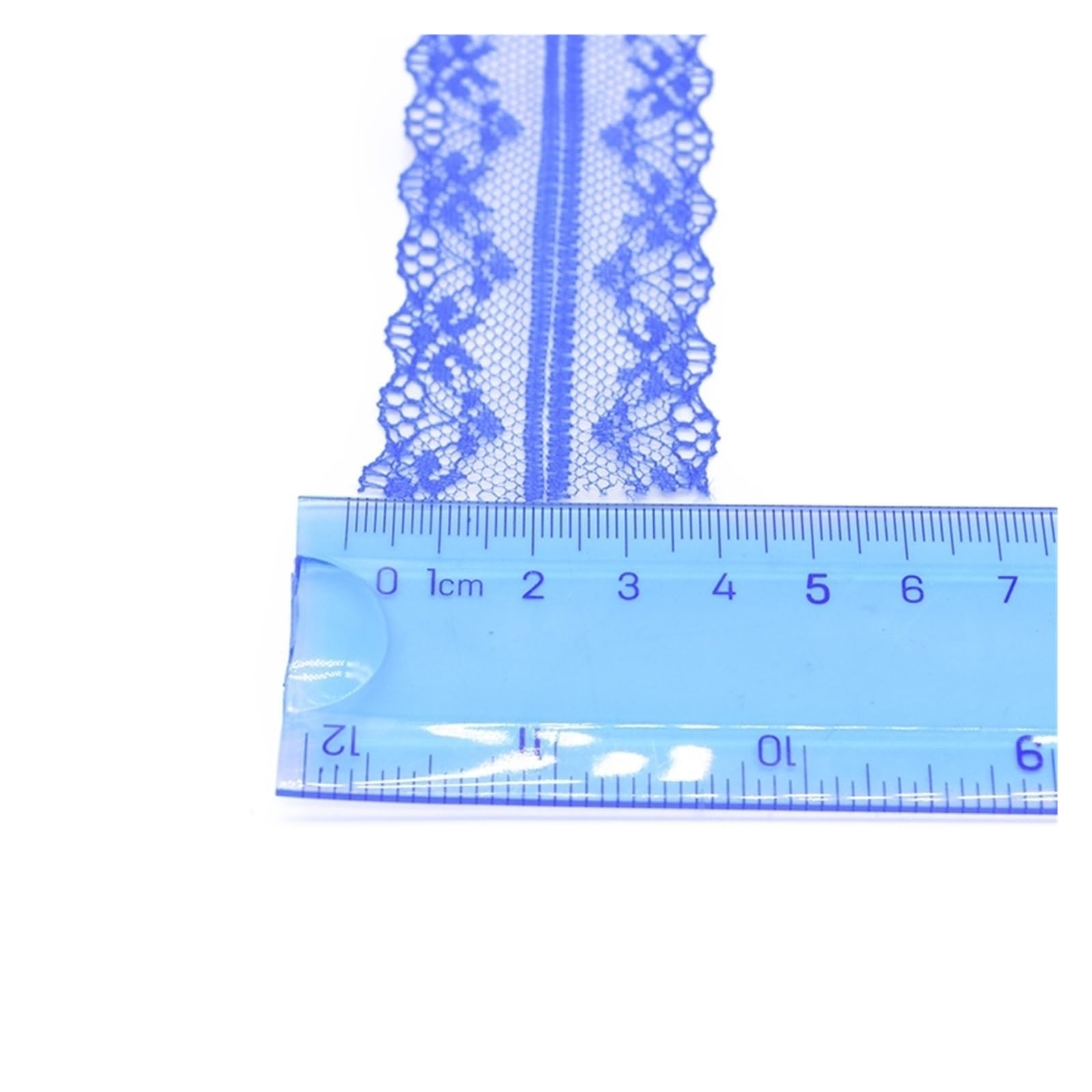 1 pieza/300,0 m de encaje blanco, 4,5 cm, hermosa cinta Para Hogar | Cinta de tela de encaje bordado DIY for accesorios de costura artesanía de boda(White)