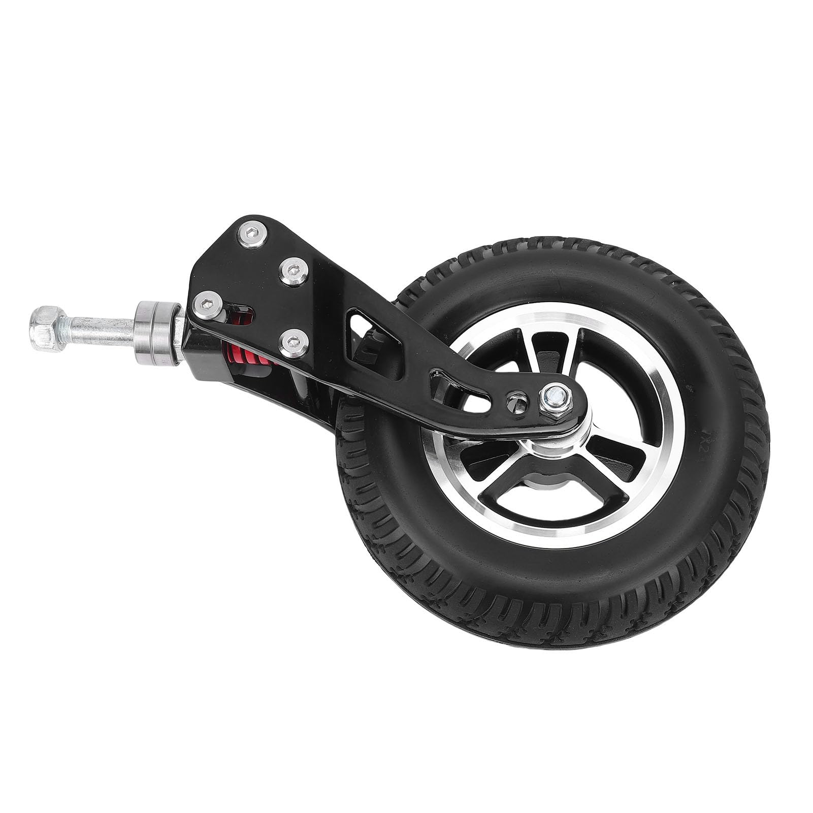 Eujgoov Roue Pivotante, de Chariot en Caoutchouc PU 7 Pouces Charge 165lbs