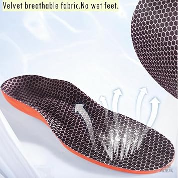 Goofort Plantar Fasciitis Gel Insoles Arch Support Orthotic Insole 7-Times-Shock-Protection 3D-Xpain™-Poron for Heel Pain Metatarsal Orthopedic Flat feet Sports Work Comfort Women Men Shoe Inserts