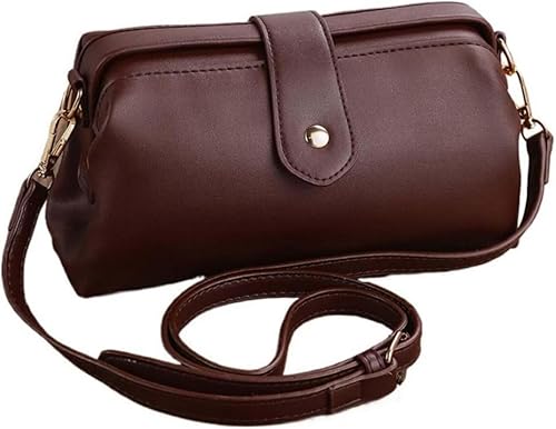 Bolso de médico retro hecho a mano de cuero 2026 Crossbody apertura única pequeño bolso vintage bolsos para mujeres bolsa Dr. - retro