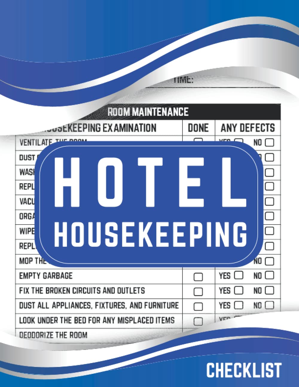 Buy Hotel Housekeeping Checklist Simple Hotel Housekeeping Logbook Journal Online at