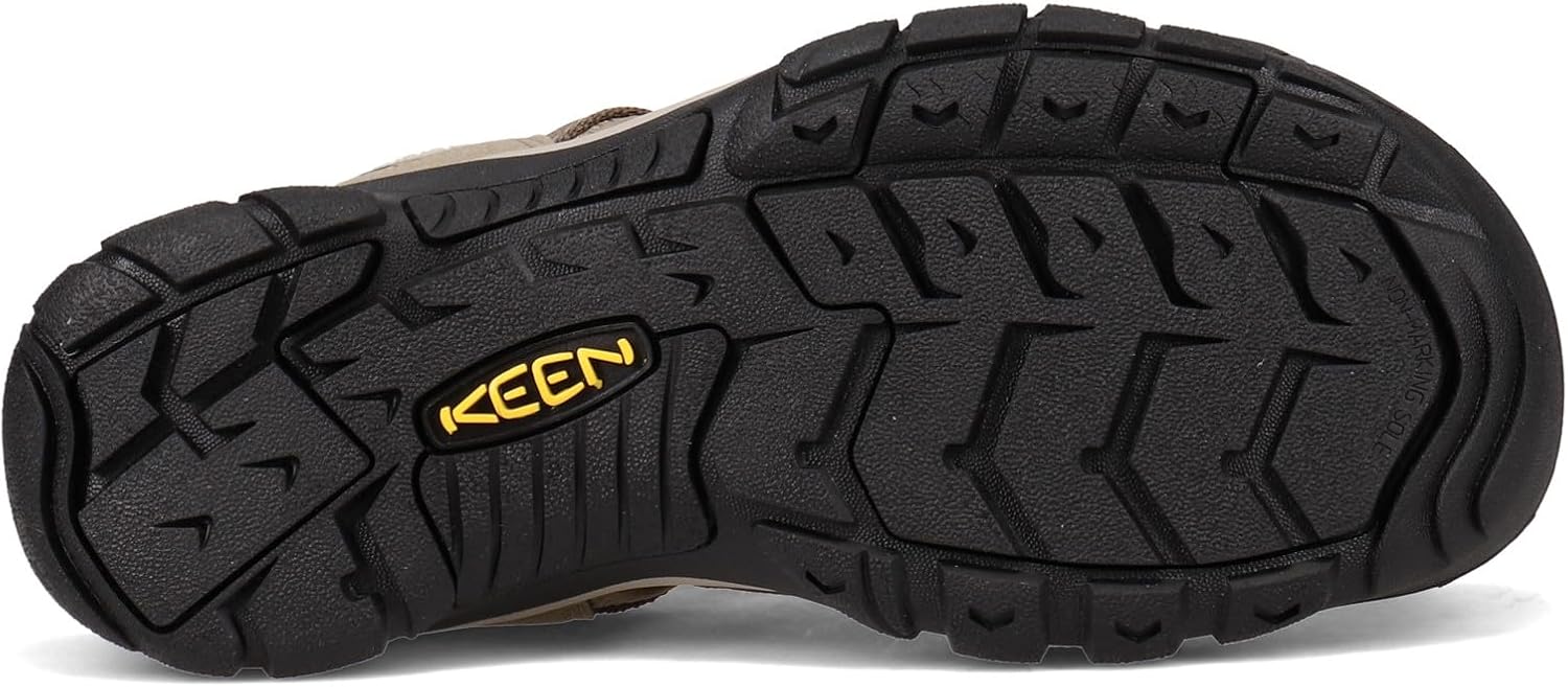 KEEN Mens Newport H2 Closed Toe Water Sandals 11 Brindle/Canteen