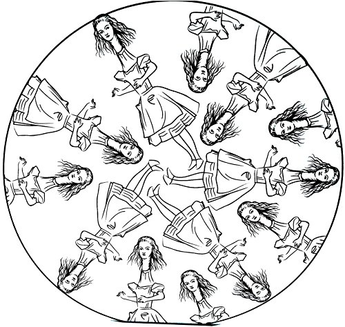 Mandalas de Alicia em El País de las Maravillas (Mandalas de Alice no País das Maravilhas)