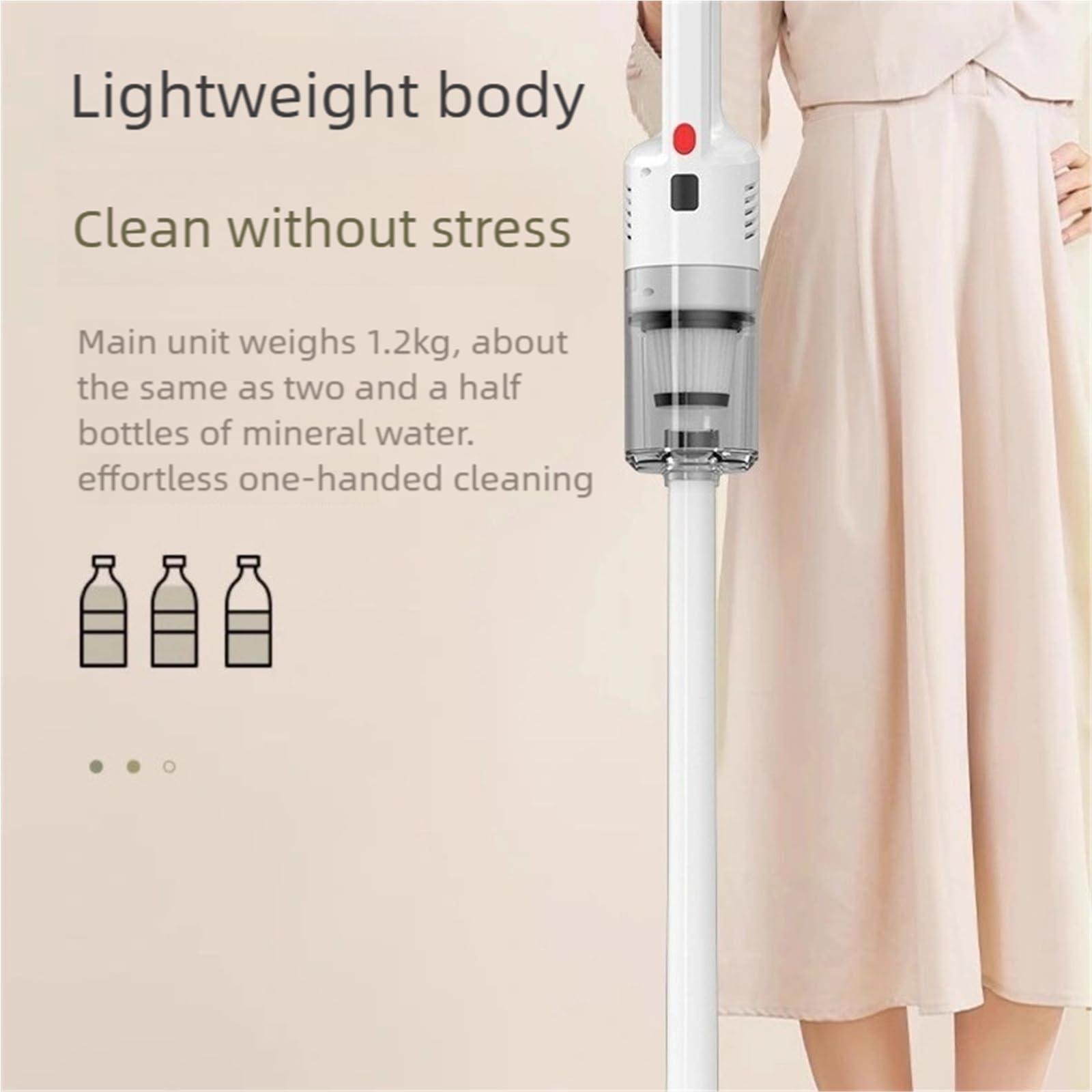 Aspirateur de voiture sans fil, balai humide et sec pour sols durs et tapis, rechargeable, jusqu'à 45 minutes d'autonomie, design portable léger
