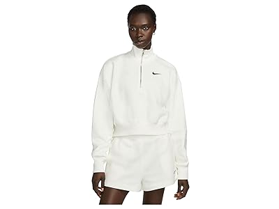 Nike Sportswear Phoenix Fleece 1/4-zip Cropped Sweatshirt Women