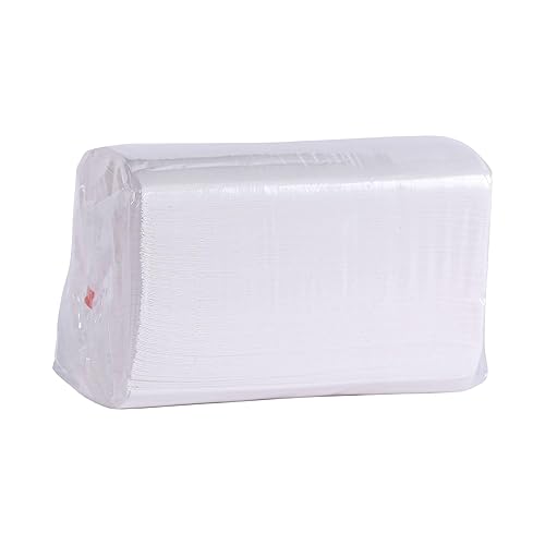 Miniatura 8 de Boardwalk Servilletas de cena de 18, 2 capas, 15 x 17, blancas, 300paquete, 10 paquetescaja