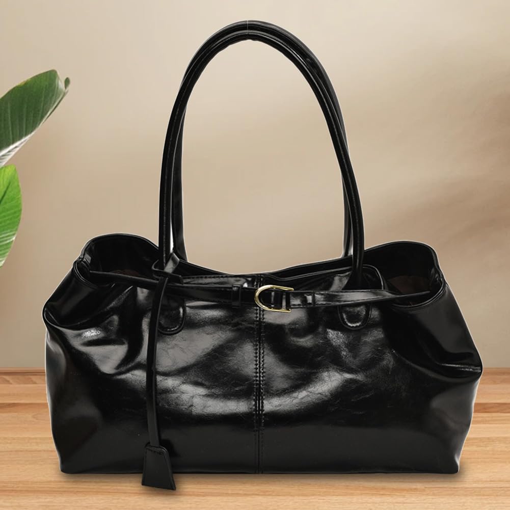 Torebka Hobo ze skóry PU Luźna torba z górnym uchwytem