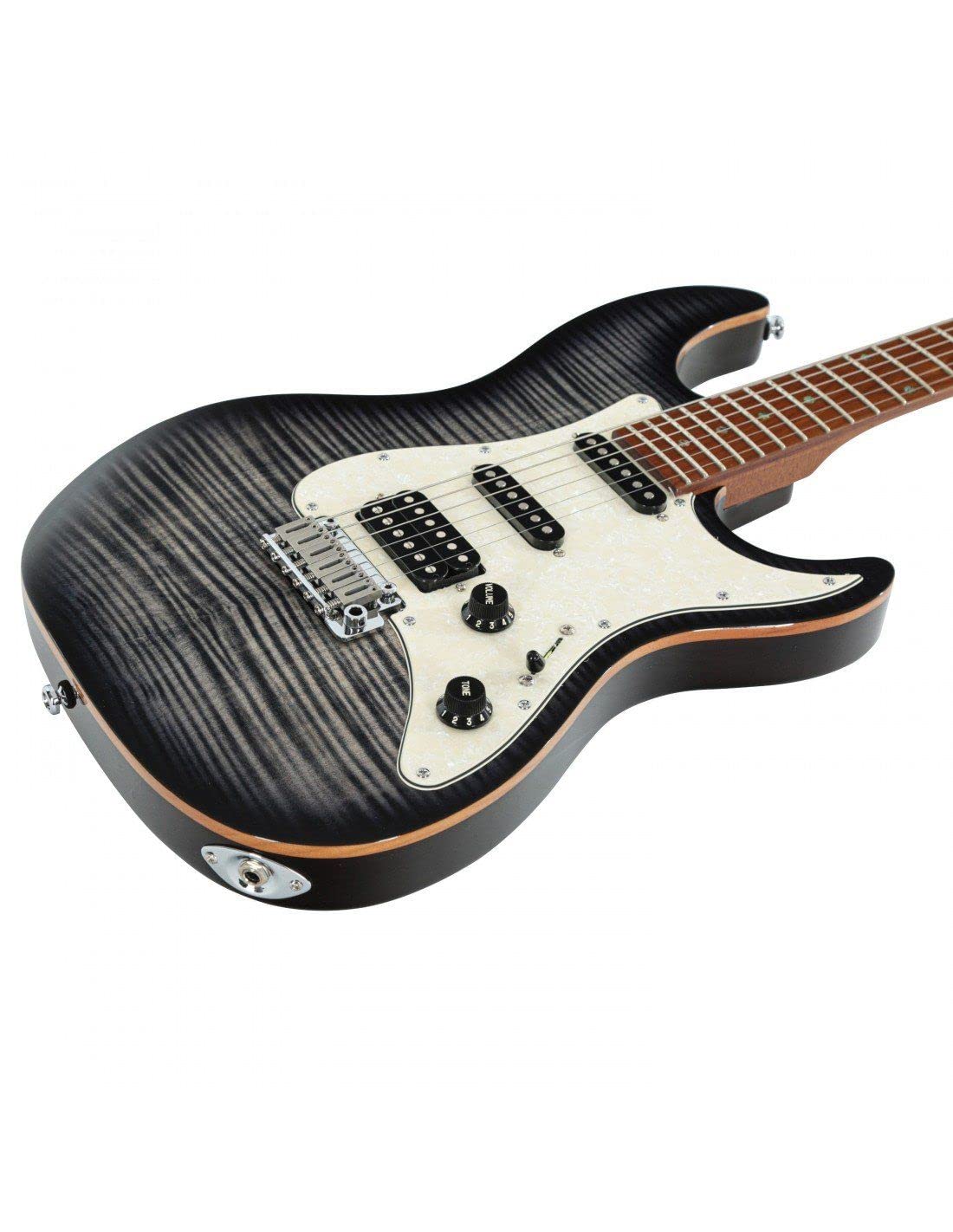 SIRE - LARRY CARLTON SIRE S7 FM TBK TRANS BLACK - CHITARRA ELETTRICA HSS