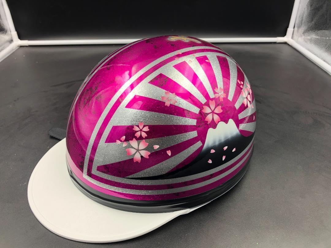 コルク半 カスタム 富士日章 三つボタン パープルラップ ラメ 桜 高級