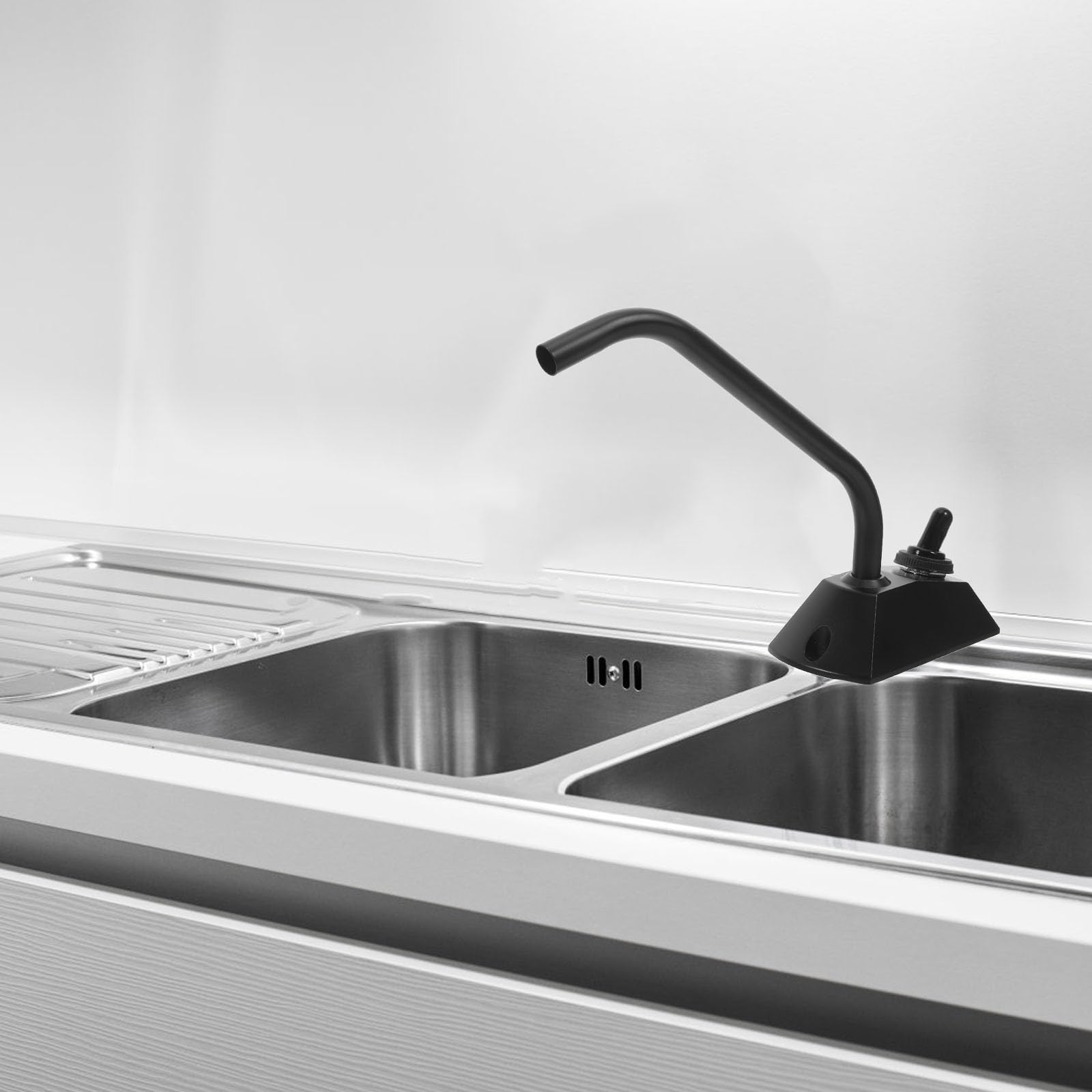 Grifo Eléctrico para Autocaravana, Cobre Negro, un Orificio