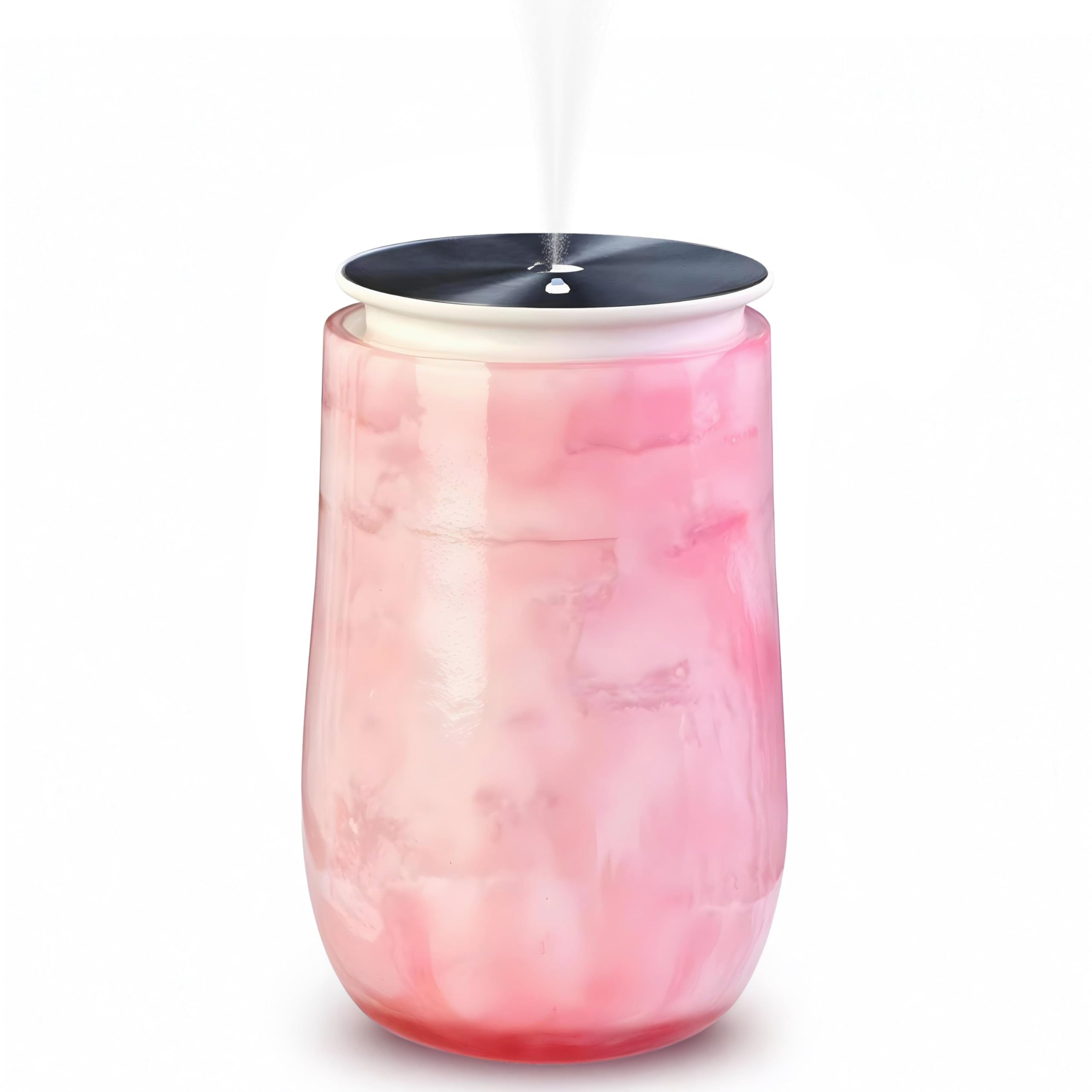 AROMA HAVEN S5 Marble Aromatherapy Diffuser | Cordless, Waterless Essential Oil Nebulizer | Portable Rechargeable Scent Diffuser for Home & Bedroom | 3 Aroma Modes