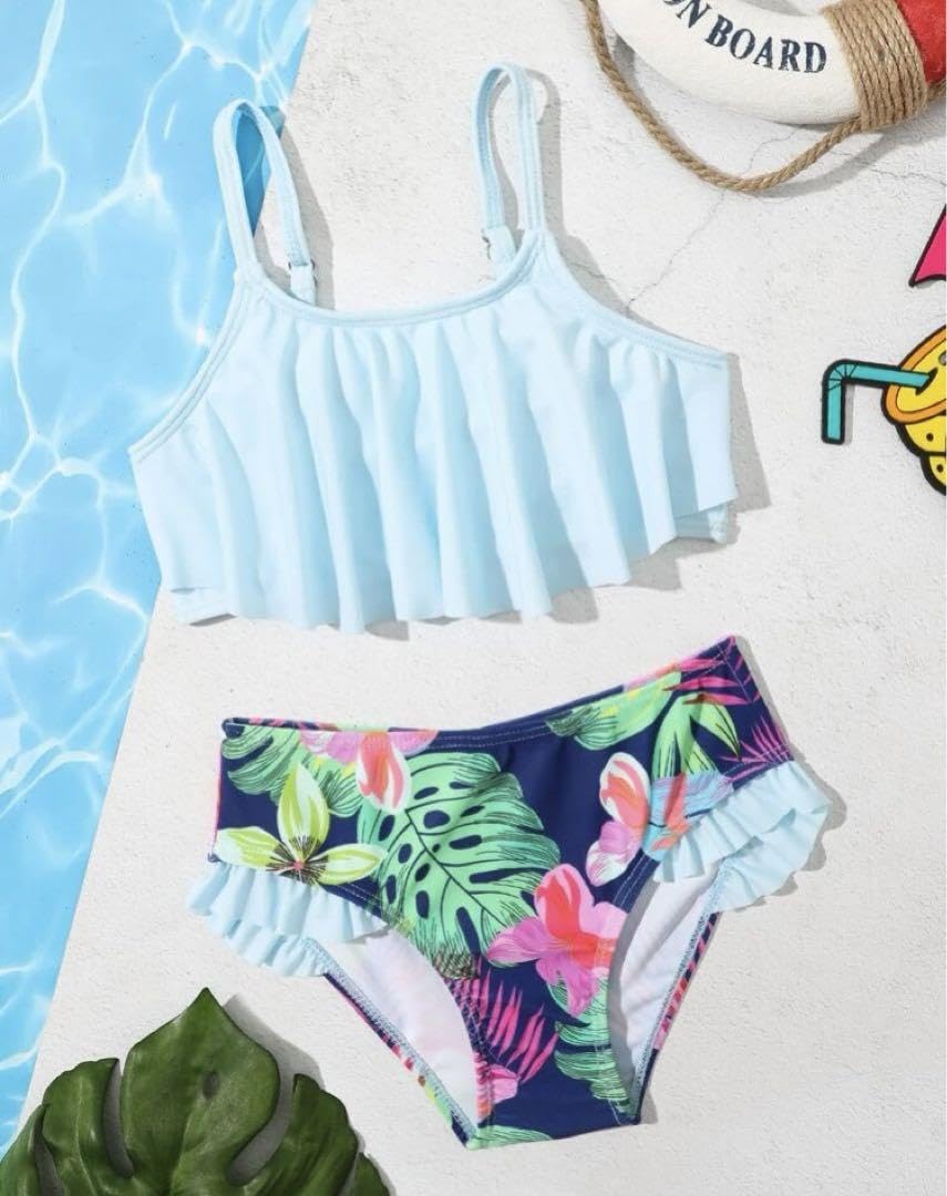 保育園　水着 Amazon.co.jp: 水着 ビキニ 女の子 120㎝ カラフル プール 保育園 : ファッション