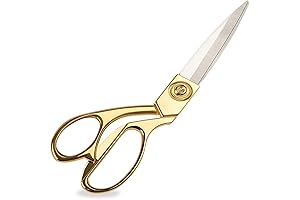 8.5'' Gold Stainless Steel Sharp Tailor Scissors