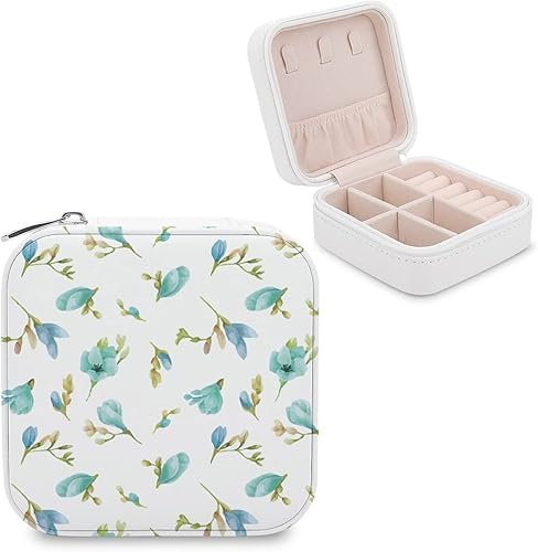 Estuche organizador de joyas de viaje, bolsa de almacenamiento de joyas para mujer, collar, aretes, anillos, pulsera, regalos para mamá, novia,