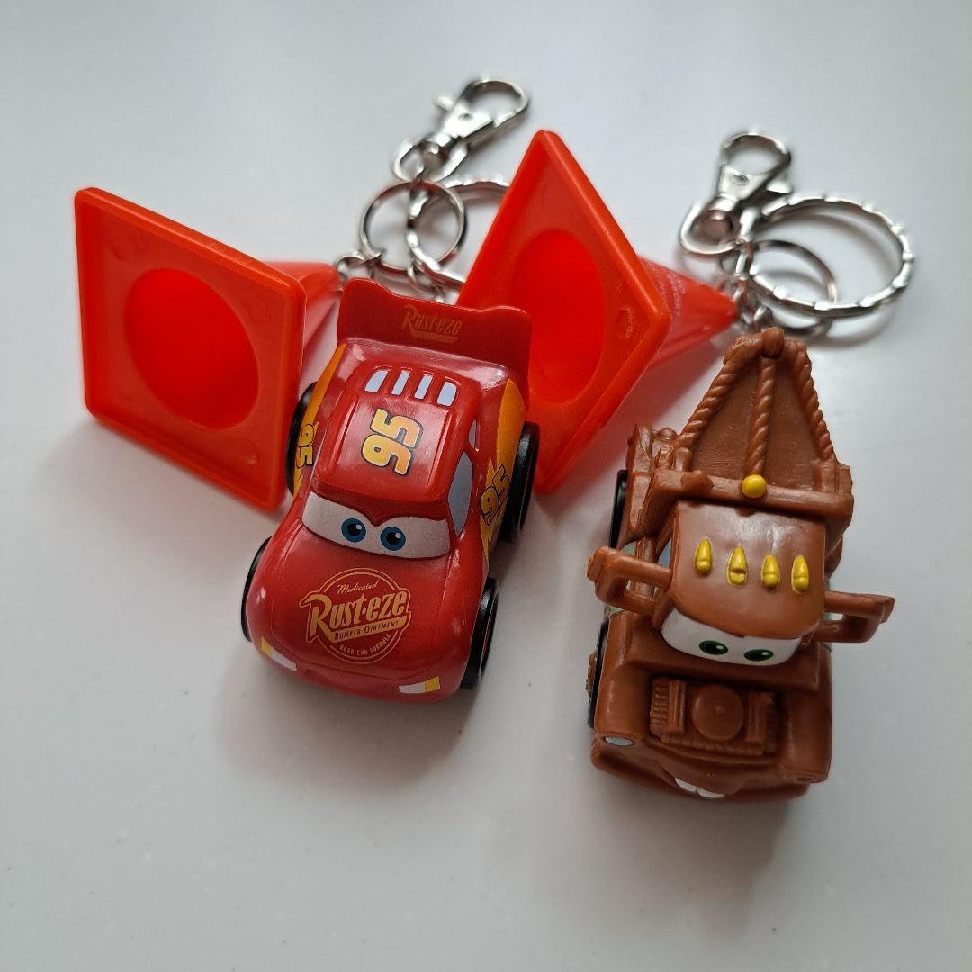 キーホルダーカーズマックイーン&メーターぬいぐるみ