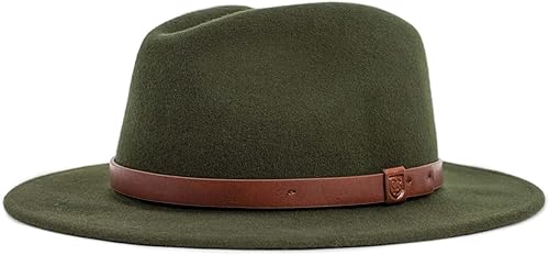 Brixton Messer - Sombrero de fieltro de borde medio para hombre